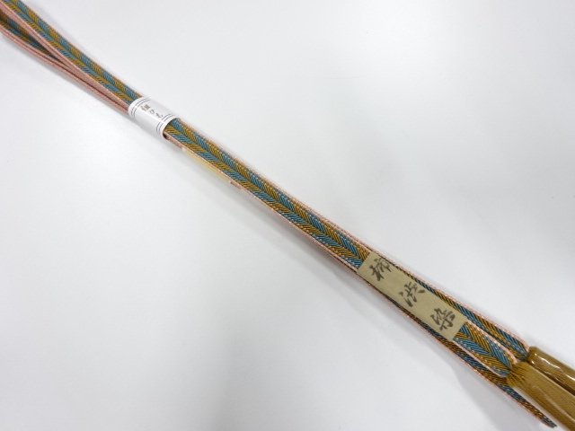 JAPANESE KIMONO / GOODS FINE QUALITY UNUSED TWISTED TASSEL HAND-TIED O